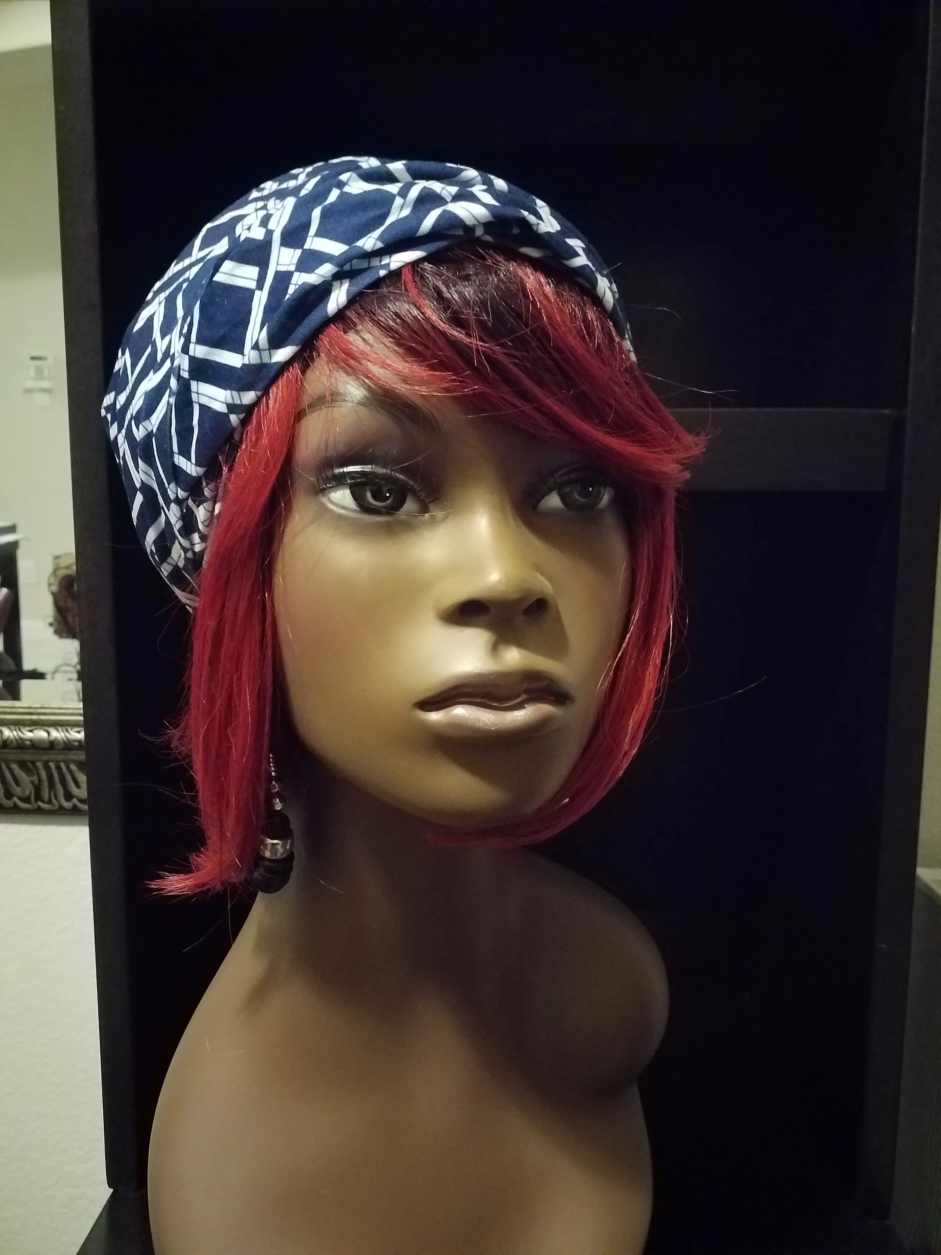 African Style: Patterned Head Scarf/Tie