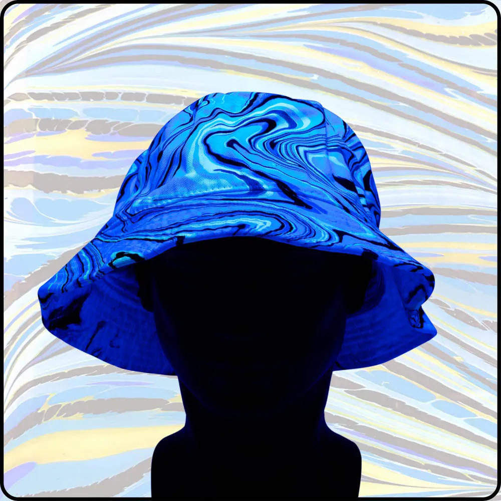 Beach Please UV Hydro-Dipped Bucket Hat