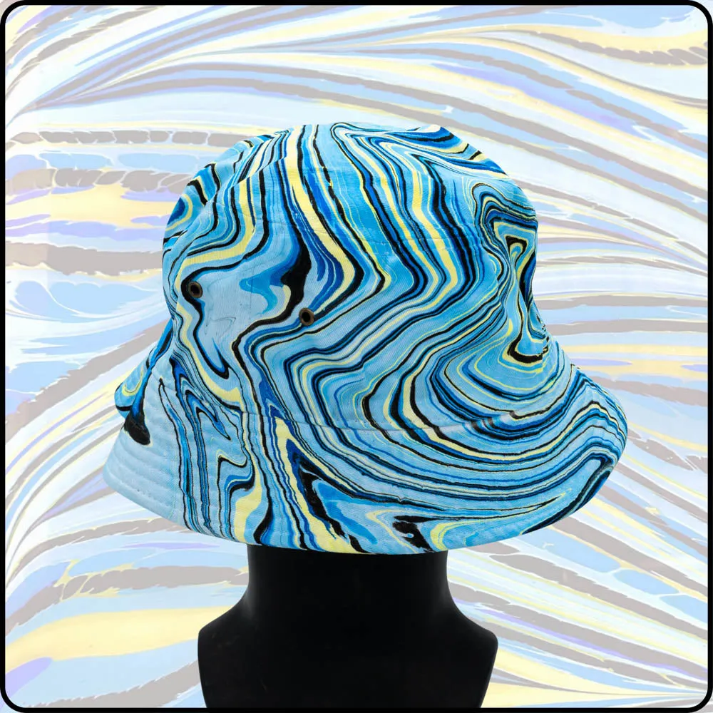 Beach Please UV Hydro-Dipped Bucket Hat