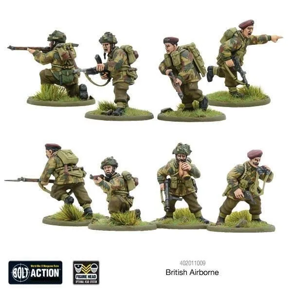 Bolt Action: British Airborne WWII Allied Paratroopers WLG 402011009