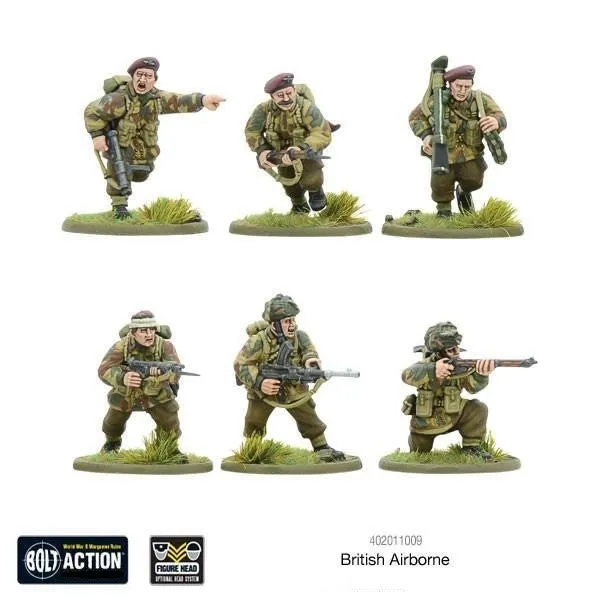 Bolt Action: British Airborne WWII Allied Paratroopers WLG 402011009