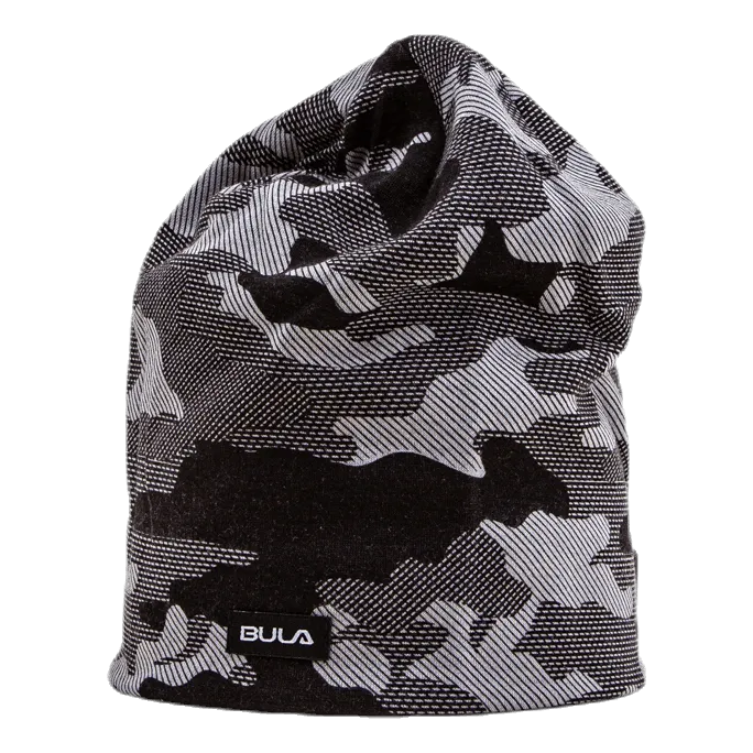 Camo Printed Wool Beanie Patterned/Grey