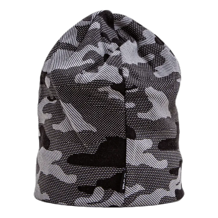 Camo Printed Wool Beanie Patterned/Grey