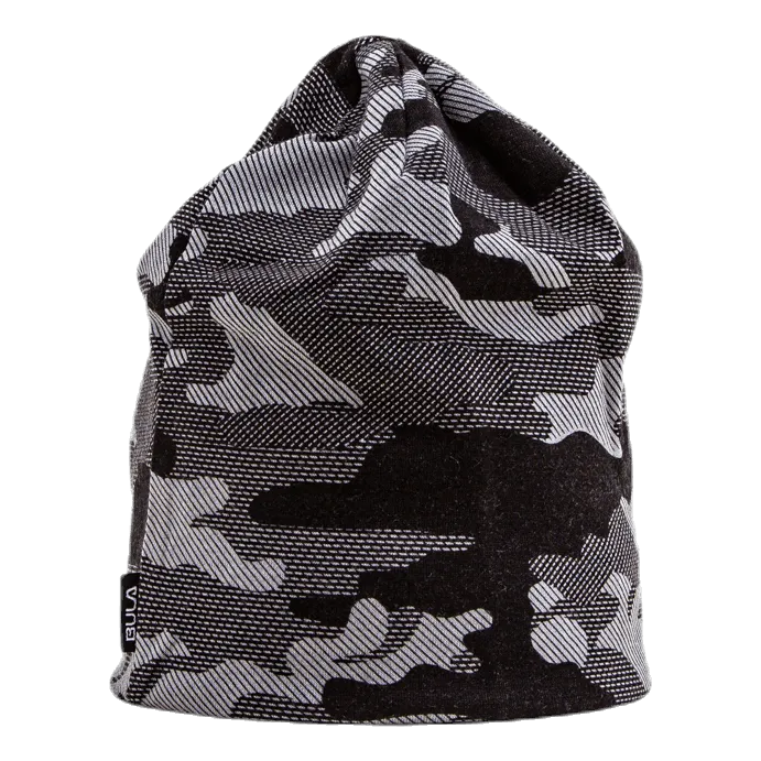 Camo Printed Wool Beanie  Patterned/Grey