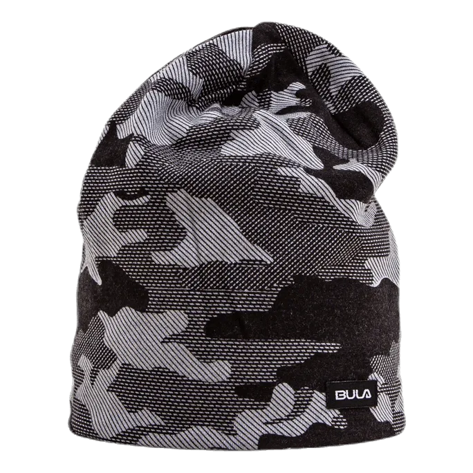 Camo Printed Wool Beanie Patterned/Grey
