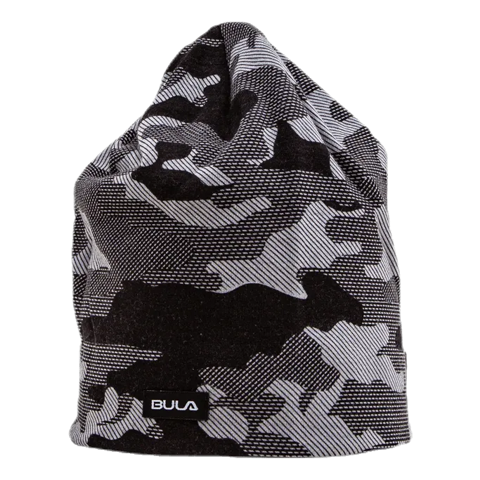 Camo Printed Wool Beanie Patterned/Grey
