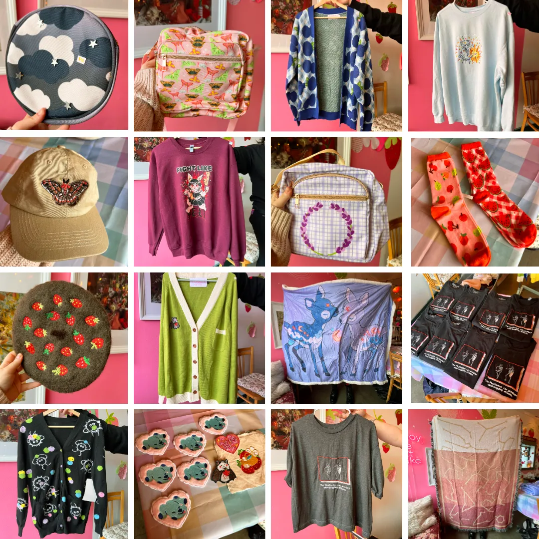 CLAMMY HEART Seconds & Samples Sale!