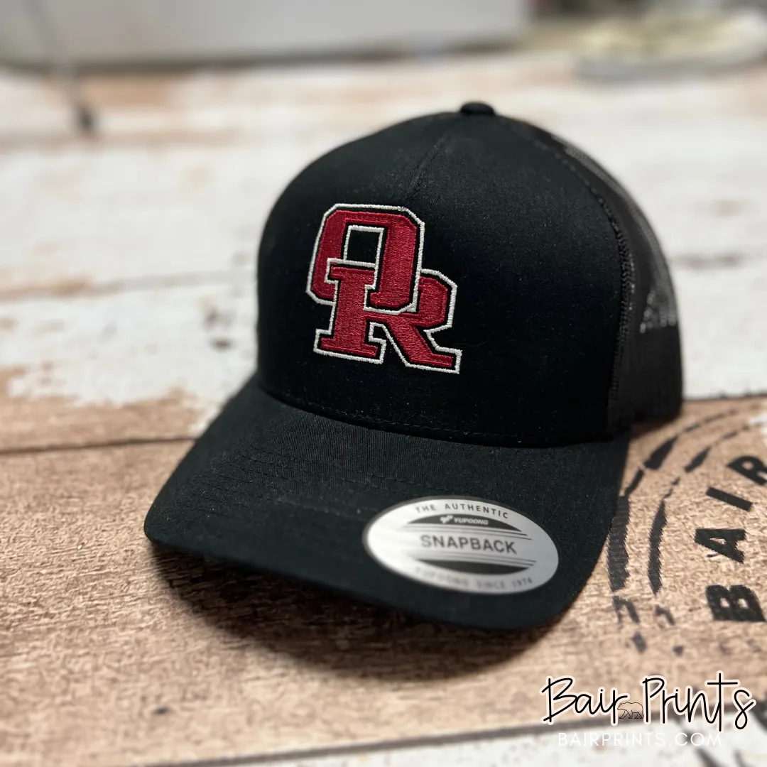 Embroidered OR Hat with Mesh Back
