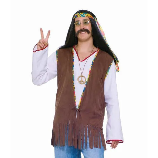 Fringed Hippie Vest for Men