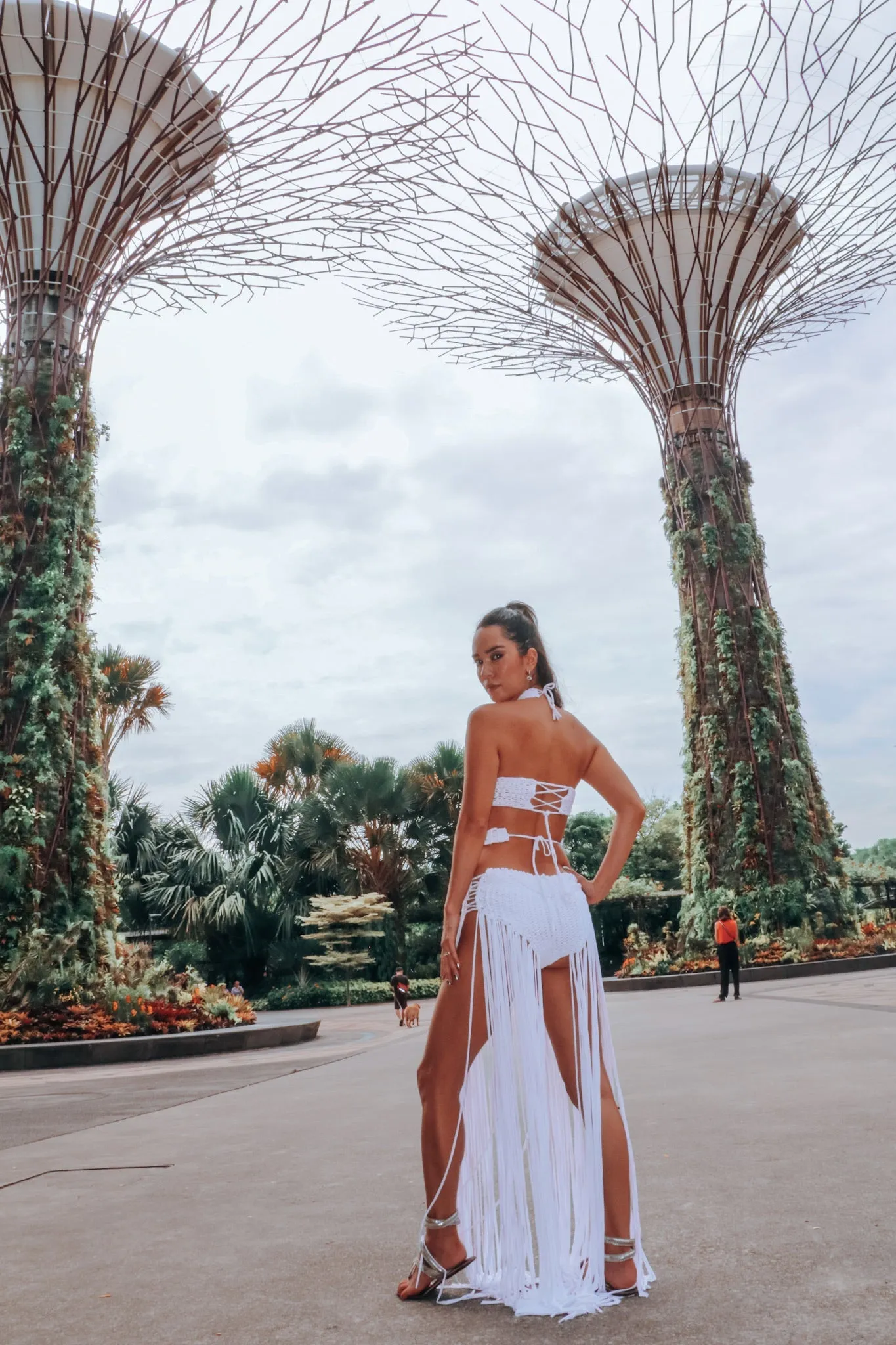 Gaia Neytiri Bodysuit  Handmade with Chakra Crystals Exclusive Dani Watanabe X Be Flow