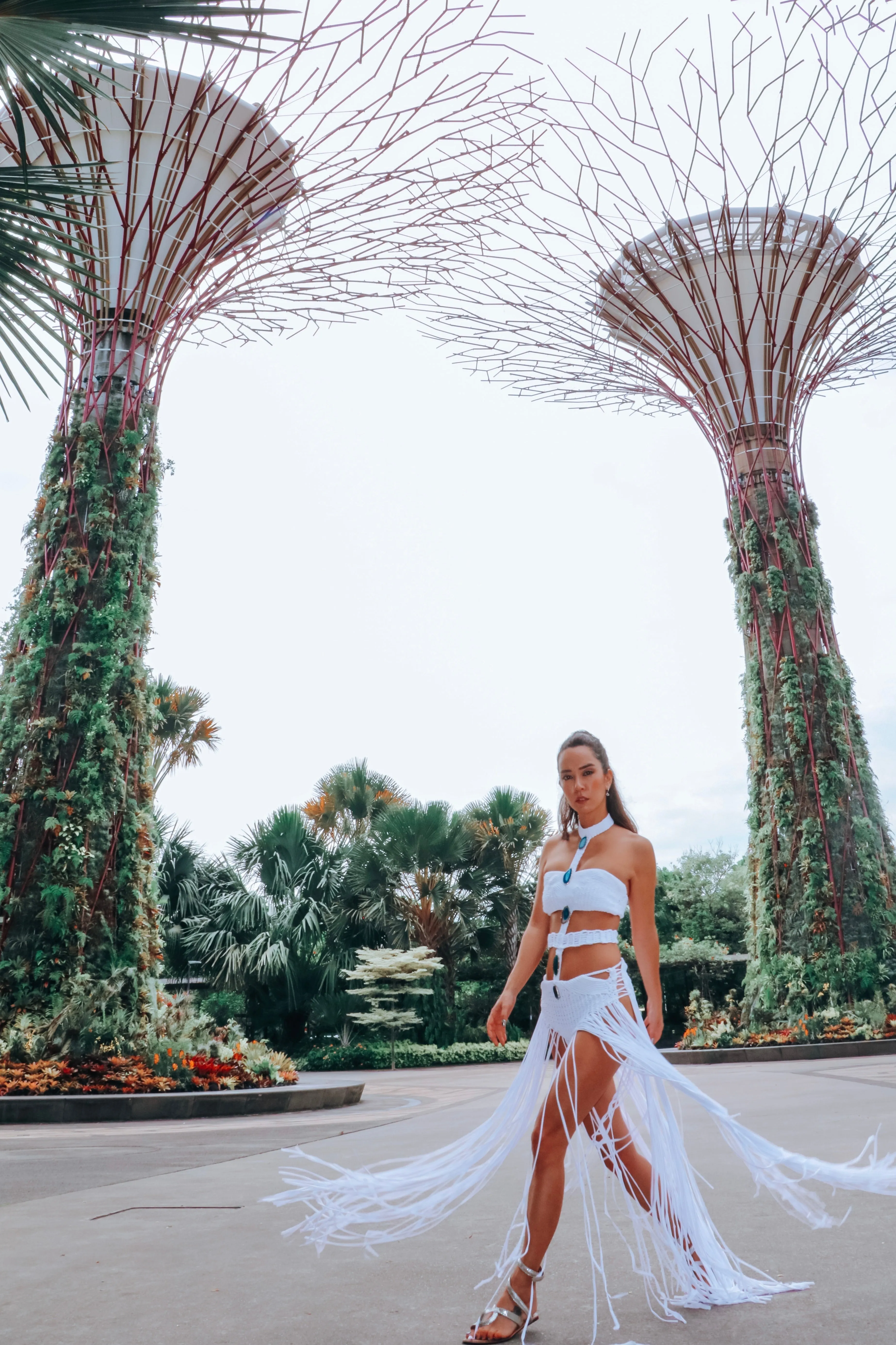 Gaia Neytiri Bodysuit  Handmade with Chakra Crystals Exclusive Dani Watanabe X Be Flow