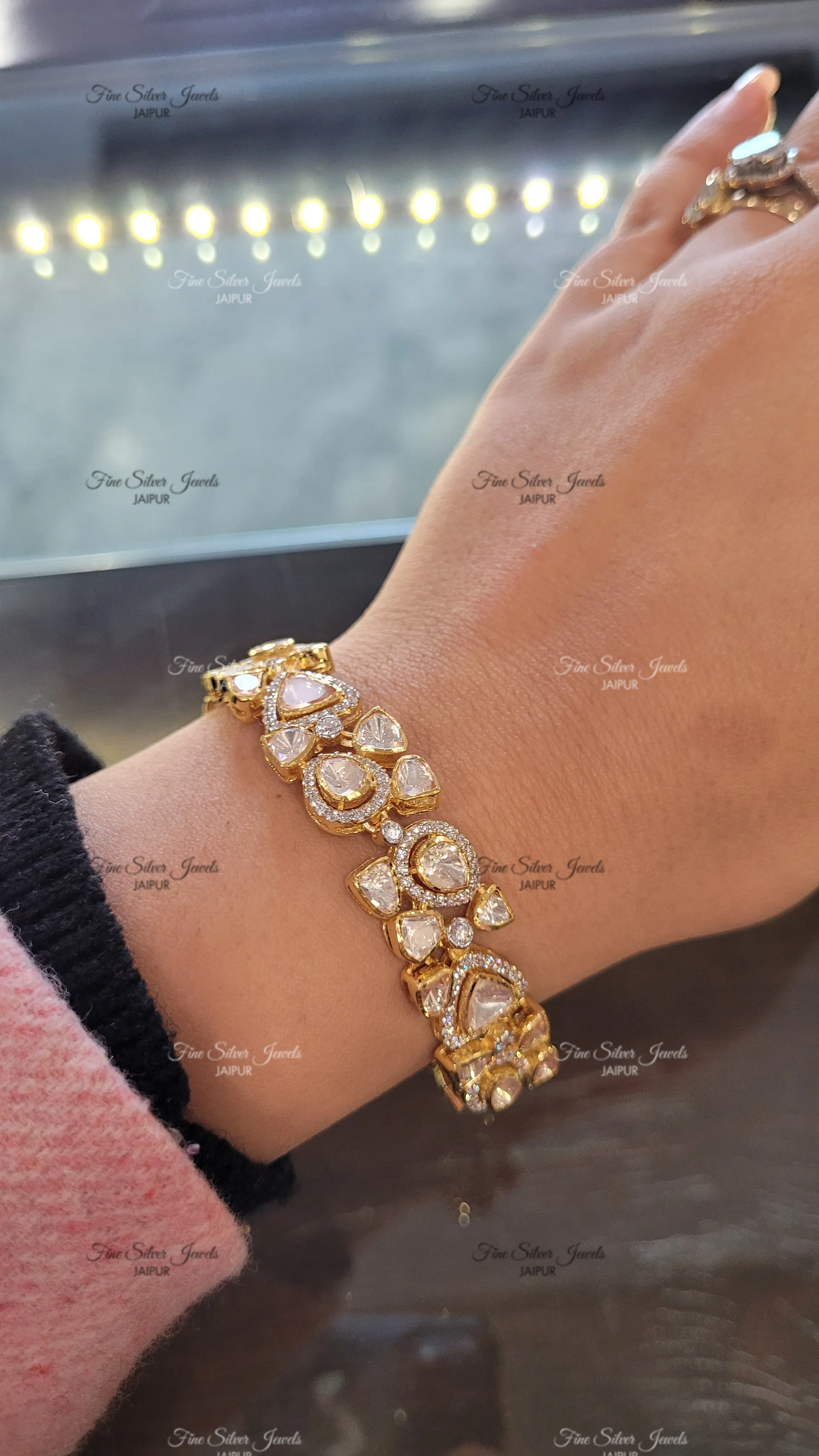 Manka Polki Bracelet