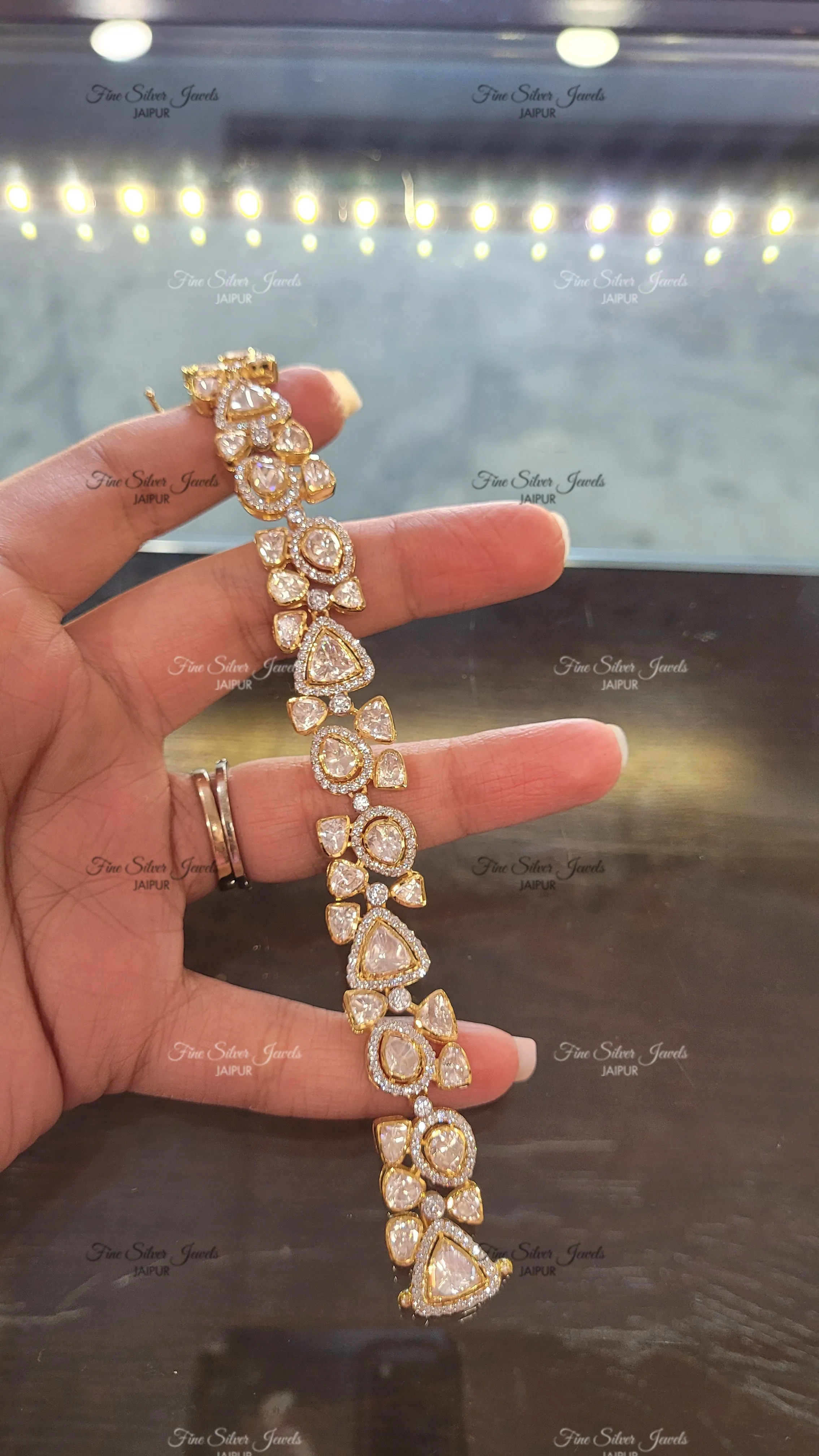 Manka Polki Bracelet