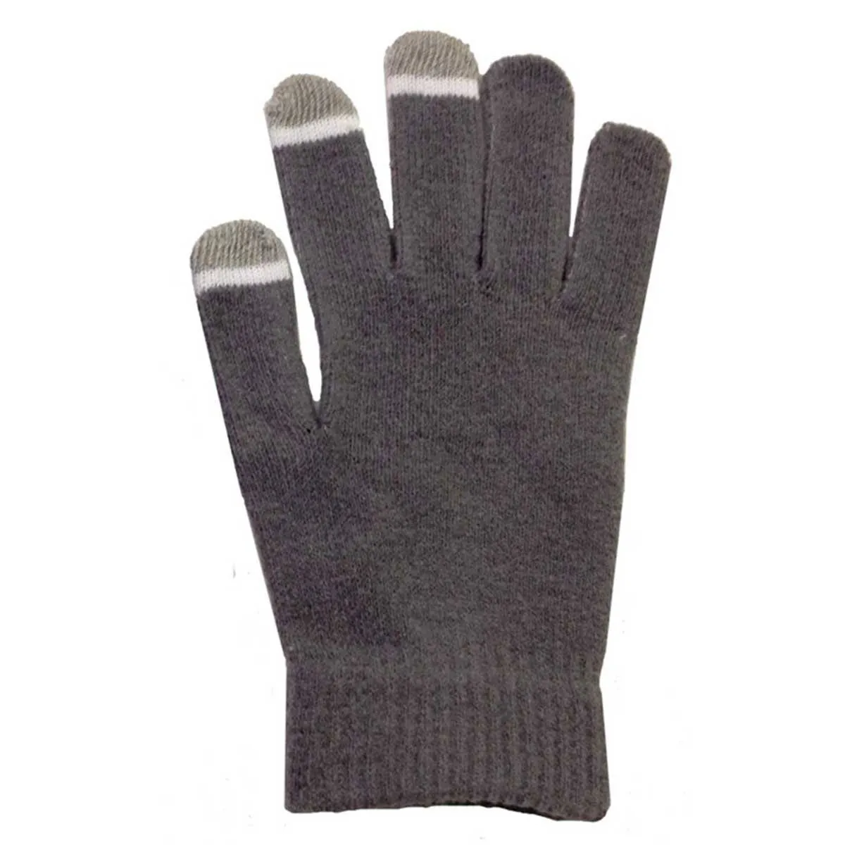 Micro Velvet w glow tips Touch Screen Gloves