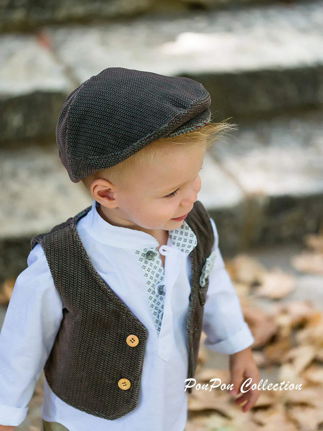ROBEN Tweed Cap