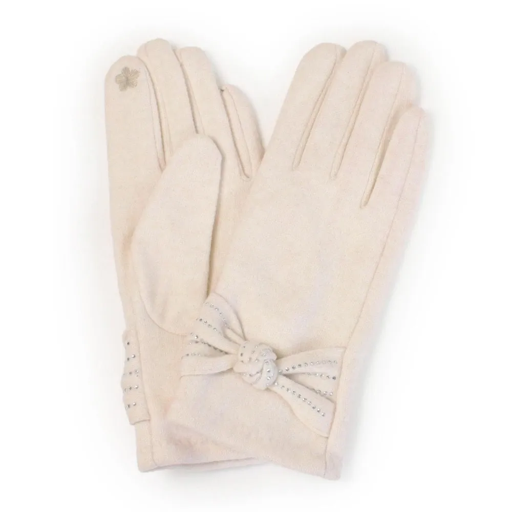 Shimmer Bows Gloves