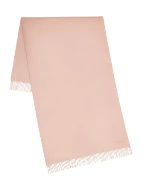 Solid Merino Wool Scarf Rosewater Merino Wool