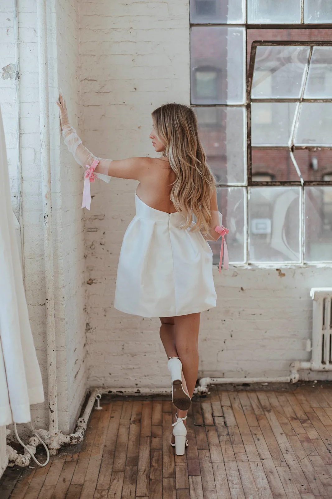 Tiffany Bow Mini - Ivory