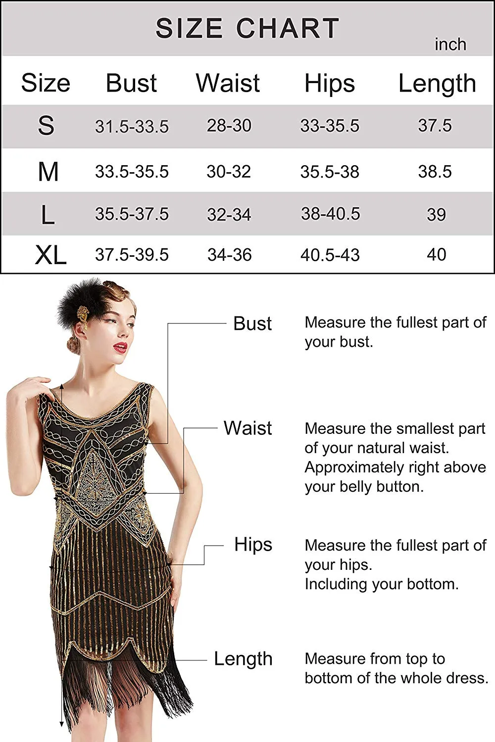 Vintage 1920s Cream White Flapper 20s Great Gatsby Dress Fringed Sequin Art Deco Dress