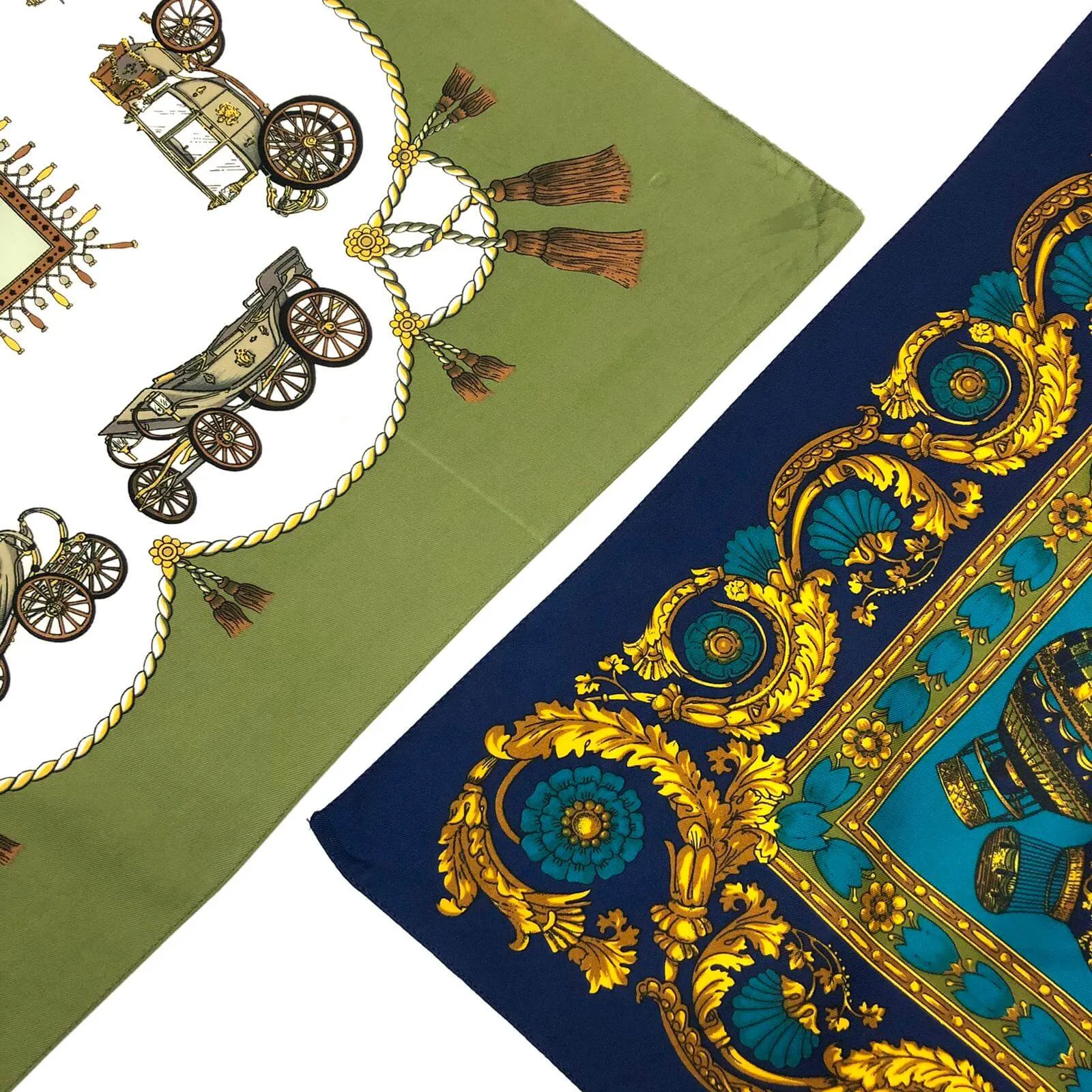 Vintage Square Neck Scarves