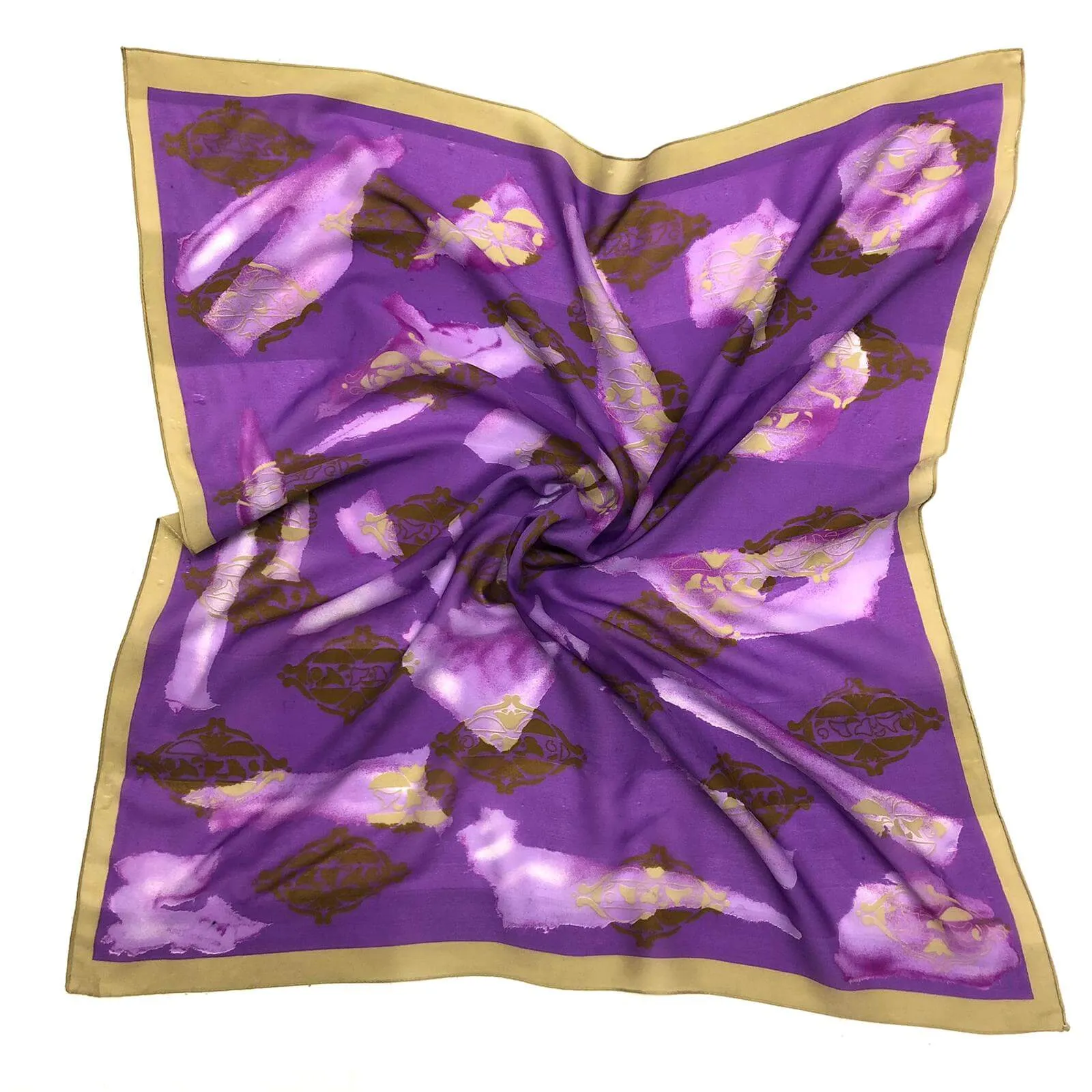 Vintage Square Neck Scarves