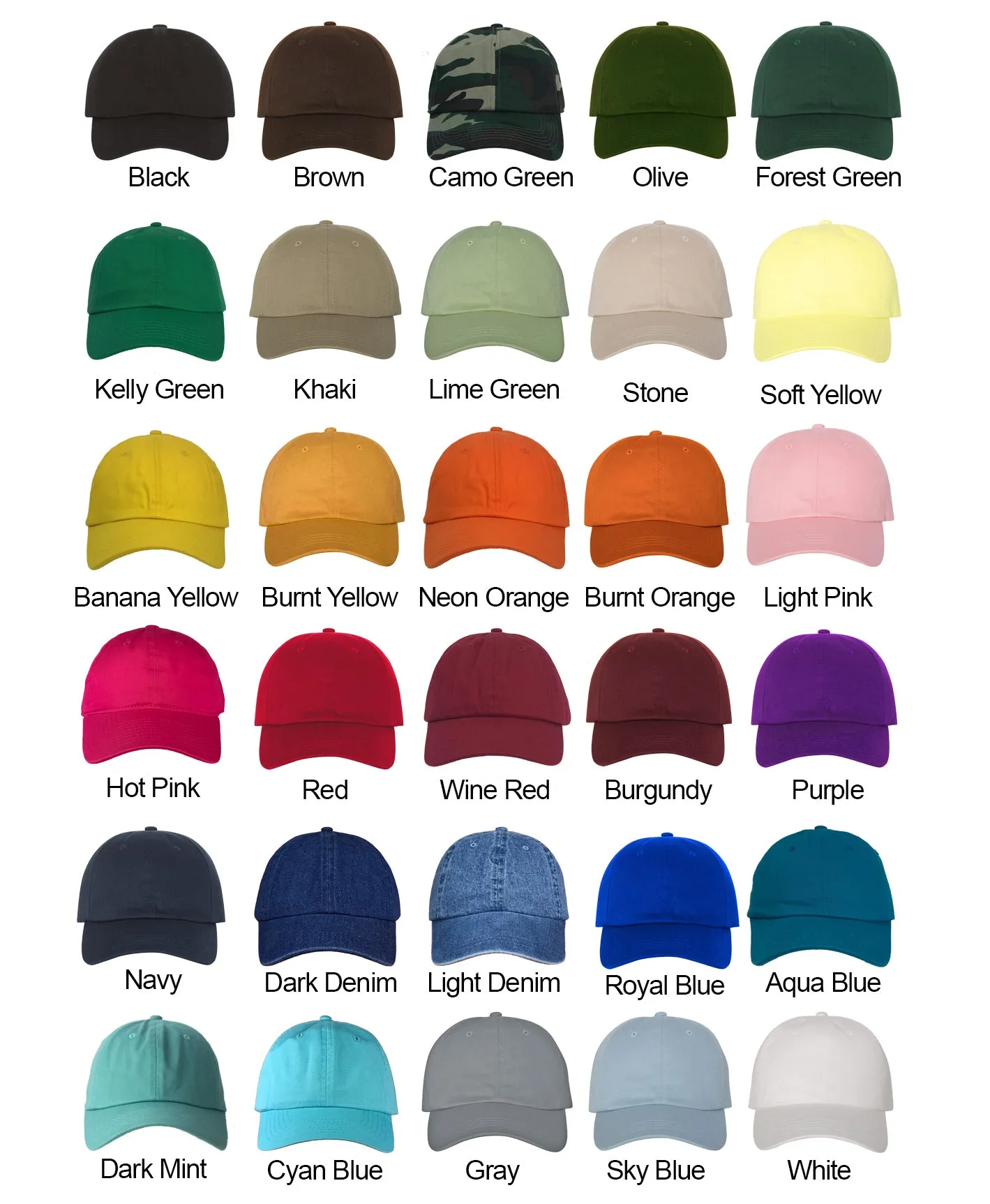 Wifey and Hubby Dad Hat Set