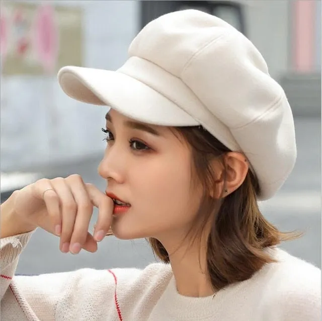 Women Beret Autumn Winter