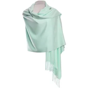 Zelly Teal Green Pashmina Scarf